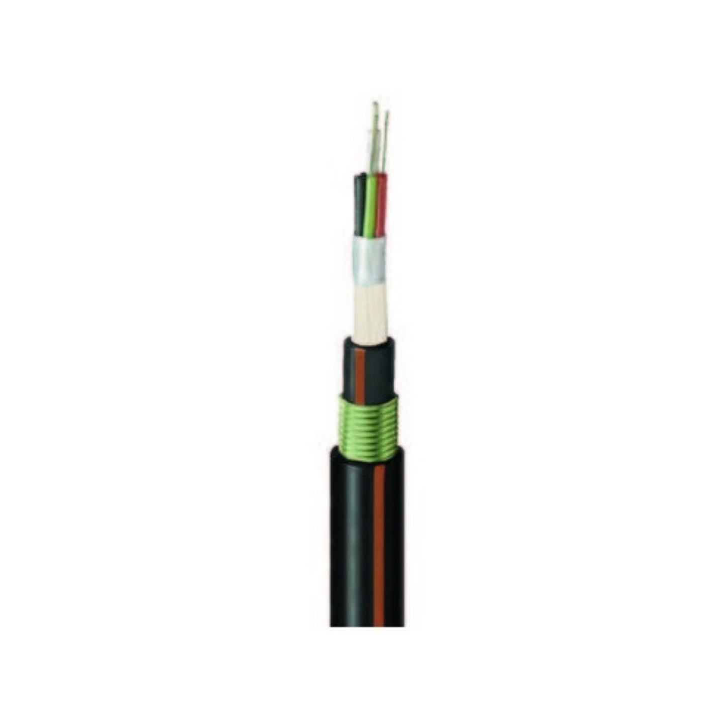 24FO BRUclean® 300 + W Loose tube cable (1090 meters)