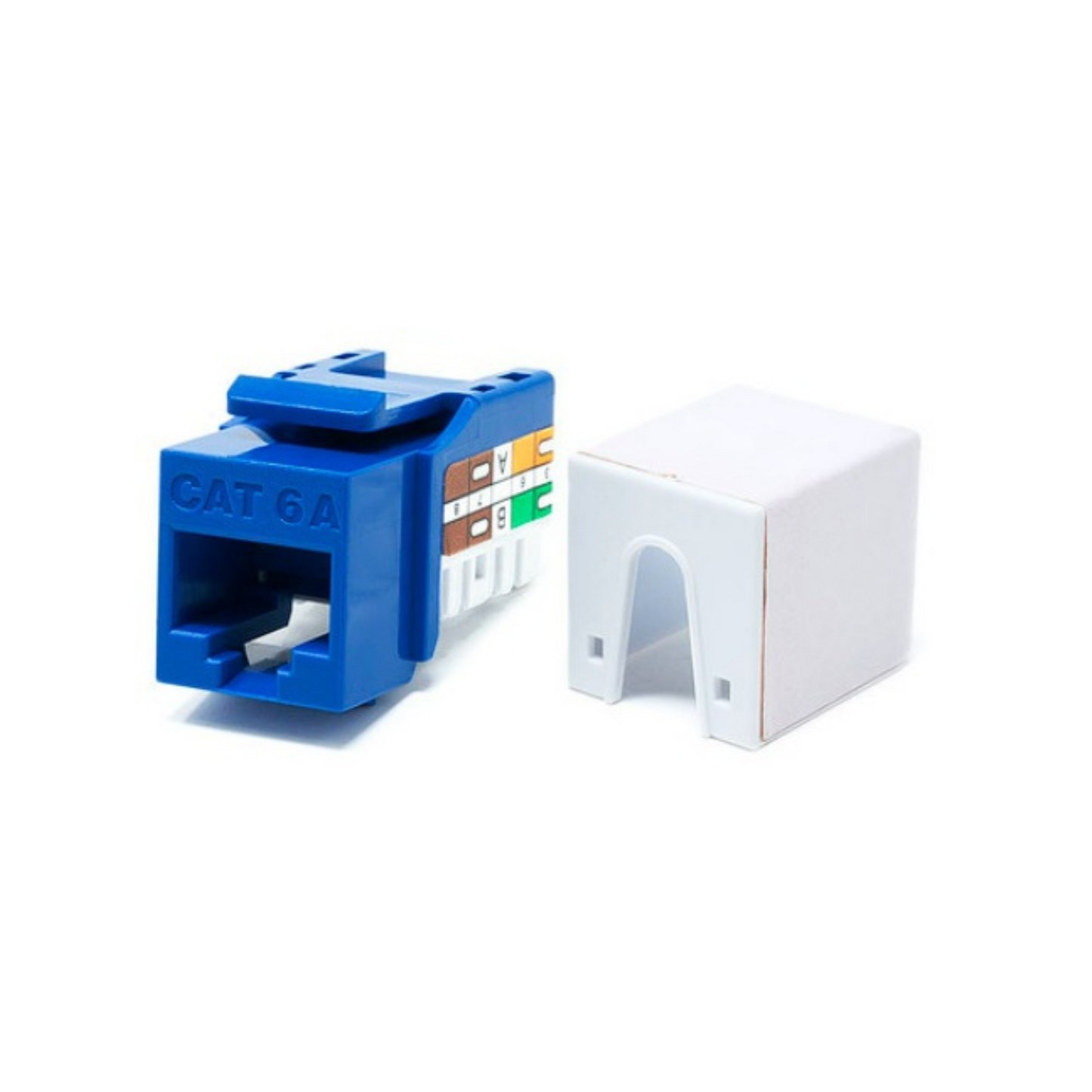 Keystone Cat.6A UTP Punchdown - Blue