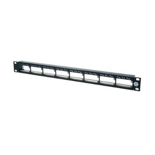 High Density Panel for 8 Copper Module - Black
