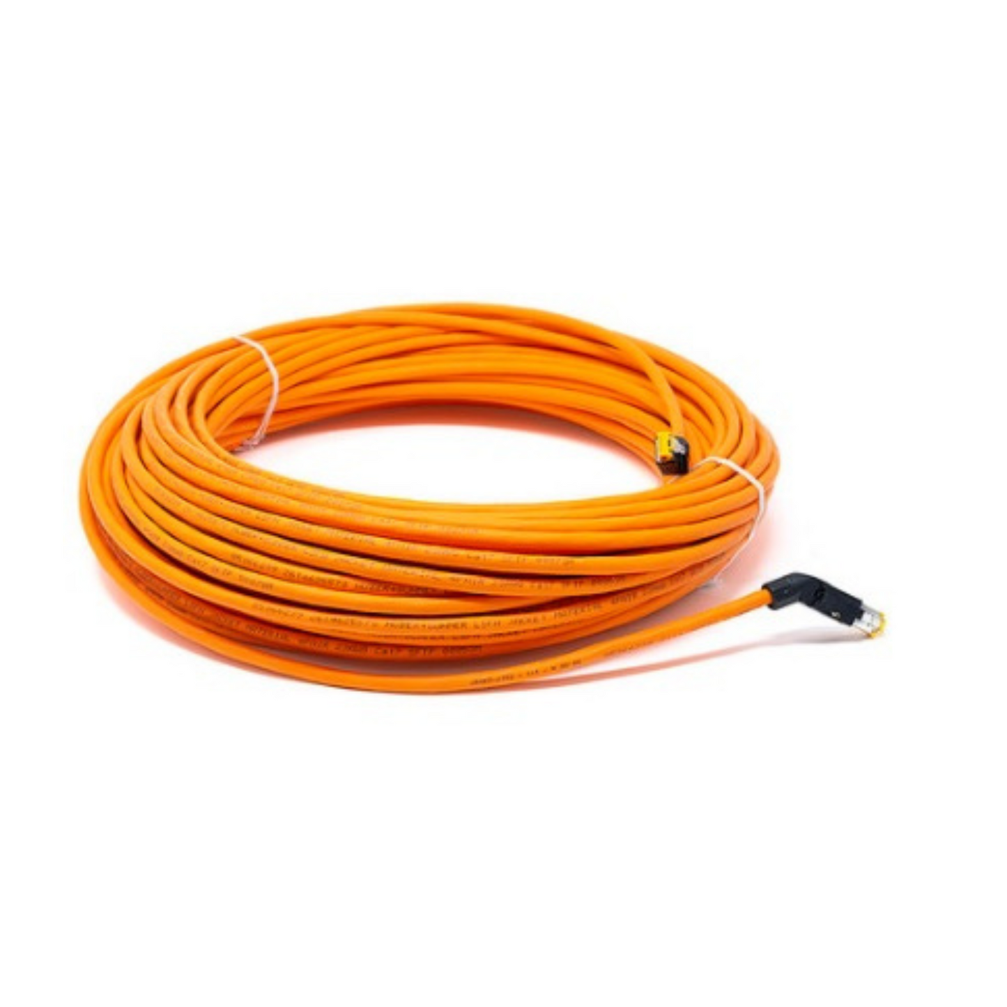 Patch Cord Cat.6 UTP RJ45 50m (Left Angle) - Orange